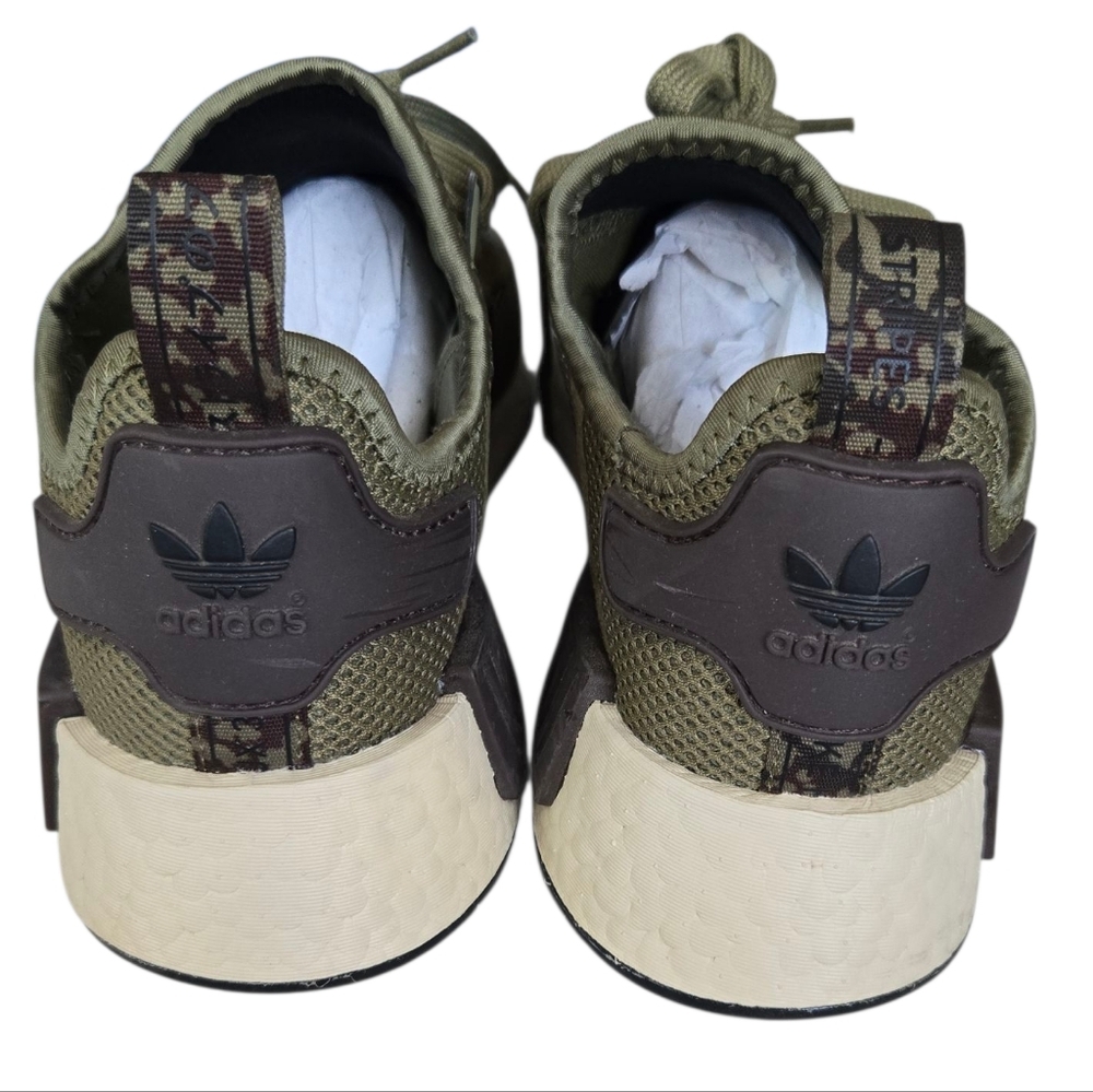 Adidas Mens Olive Green NMD Sneakers EUC - Picture 4 of 16